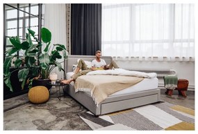 Horčicovožltý puf na sedenie Bonami Essentials Jagger