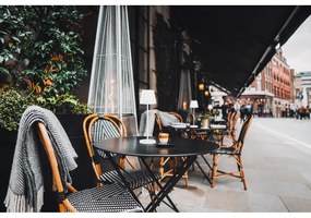 Biela LED stmievateľná stolová lampa s kovovým tienidlom (výška 34 cm) Cosenza 2.0 – Fischer &amp; Honsel