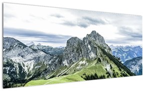 Obraz - Vrcholy hôr (120x50 cm)