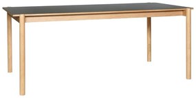 Jedálenský stôl z dubového dreva 107x190 cm Oblique – Hübsch