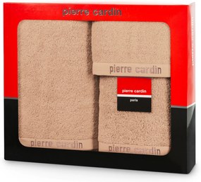 FROTÉ UTERÁK PIERRE CARDIN EVI SADA 30X50 CM, 50X90 CM, 70X140 CM PUDROVÁ