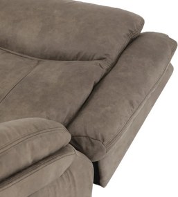 Polohovacie kreslo hnedé, elektrické TV-Q8668 BR3