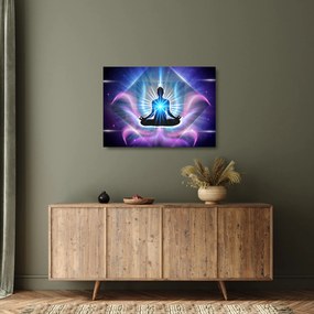 Sklenený obraz - Meditácia (70x50 cm)