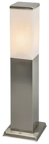 Inteligentná vonkajšia lampa 45 cm oceľ vrátane Wifi P45 - Malios