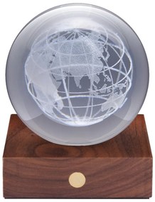 Tmavohnedá svetelná dekorácia na USB Amber – Gingko