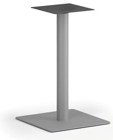 Stolová podnož ENZO, 500 x 720 mm, sivostrieborná