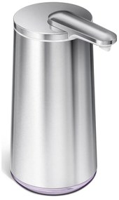 Sivý automatický oceľový dávkovač mydla 266 ml - simplehuman