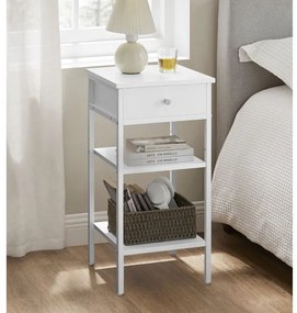 Nočný stolík ARIN biely