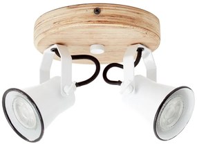 Brilliant - Bodové svietidlo SEED 2xGU10/5W/230V biela/béžová