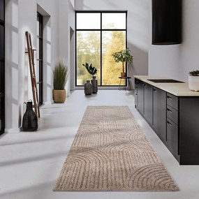 Béžový behúň 80x240 cm Chappe Beige – Elle Decoration