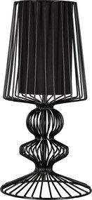 NOWODVORSKI Stolná moderná lampa AVEIRO S, čierna
