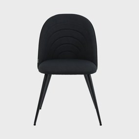 Jedálenská stolička LUDI čierna 738180