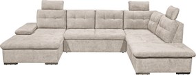 XXXLutz SEDACIA SÚPRAVA, textil, sivobéžová Livetastic - Sedačky - 002220057603