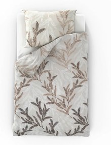 Kvalitex Saténové obliečky Luxury Collection Oksia béžová, 220 x 200 cm, 2 ks 70 x 90 cm