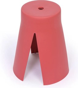 Plastová stolička RIKO, červená