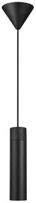 Nordlux - Luster na lanku TILO 1xGU10/15W/230V čierna
