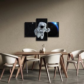 Obraz - Astronaut vo vesmíre (90x60 cm)