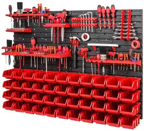 BestBerg BBTH-71 / 115 x 78 cm / červená/čierna