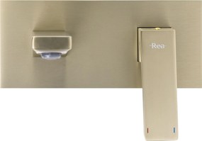 Rea Joe, podomietková umývadlová batéria + BOX, zlatá matná, REA-B3620