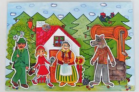 MARIONETINO Bábkové divadlo – Červená Čiapočka a Janko a Marienka (kompletný set)