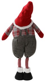 Dekoratívny trpaslík GNOME 90 cm, červený
