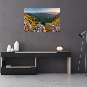 Obraz - Horská krajina (90x60 cm)