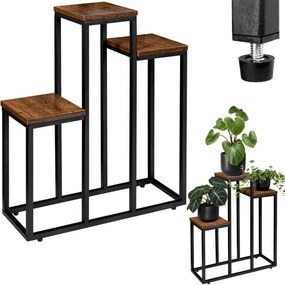 Stojan na kvety AGRAS RUSTIC čierny