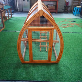 Drevený kurník KENNIVA SUE 2080 x 820 x 1030 mm