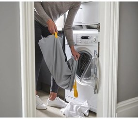 Sivý textilný kôš na bielizeň Joseph Joseph Tota, 60 l