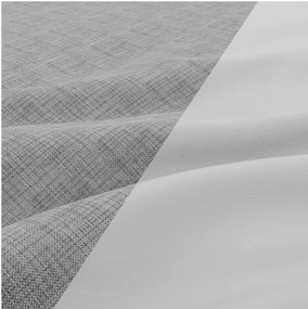 Trojmiestna rozkladacia sedačka LUNA sivá / biela