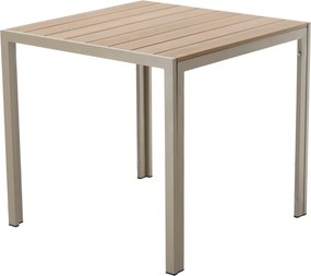 Záhradný stôl Devon 80 cm béžový