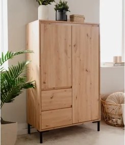 Vysoká úložná skrinka Korsika, dub artisan%