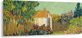 Obraz - Imitator of Vincent van Gogh, Landscape, reprodukcia (120x50 cm)