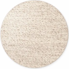 Koberec Elle Decoration Lyon Beans naturálny / krémový / hnedý kruh
