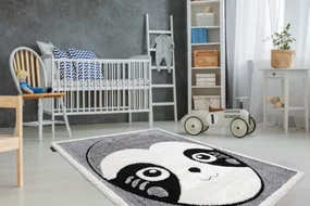 Koberec JOY Panda sivý / krém