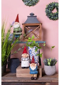 Dekorácia socha škriatok v červenej čiapočke - 22*13*40 cm