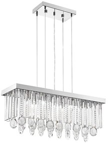 Eglo 93422 - Luster na lanku CALAONDA 7xG9/33W/230V