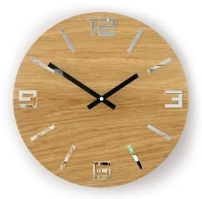 Sammer Zrkadlové hodiny z arabského dreva 33 cm ArabicWoodMirror