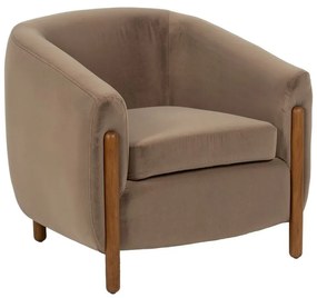 Svetlohnedé kreslo – Ixia