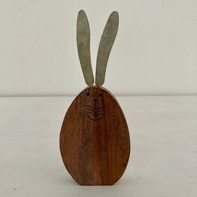 Zajac drevo uši smalt 23,5 cm