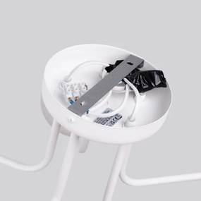 Sollux SL.1660 - Luster na tyči ASTRAL 5xG9/8W/230V biela