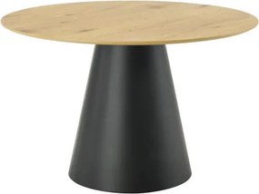 XXXLutz JEDÁLENSKÝ STÔL, čierna, farba duba, 120/120/75 cm P & B - Stoly - 000572043802