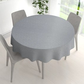 Biante Teflónový okrúhly obrus TF-086 Ornamenty na sivom Ø 40 cm