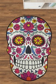 Koupelnová předložka SKULL 200x290 cm vícebarevná