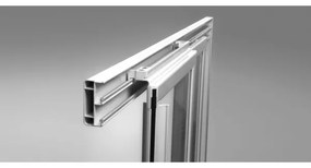 Ravak 3114O10211 - Sprchový kút štvordielny štvrťkruhový SUPERNOVA 80x80 cm biela