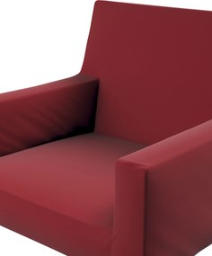 Návlek na stoličku s opierkami Nils farba produktu červená látka lesklá, zamatová