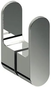 Sprchové dvere do niky Ravak Chrome CSD2-110 white+Transparent 0QVDC100Z1