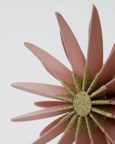 House Doctor Papierové ozdoby Stars Stari Rose Champagne – set 6 ks