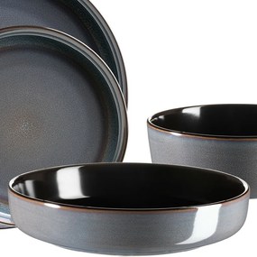 Mäser 10-dielna jedálenská súprava ALENIA, modrá