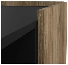 Hnedý TV stolík v dekore duba 147x54x41 cm Bergen – Tvilum